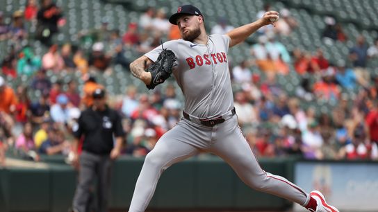 Red Sox complete successful roadtrip with sweep over Orioles; Payton Tolle set to make Fenway Park debut vs. Pirates’ Paul Skenes; Aroldis Chapman sticking around beyond 2025? taken at BSJ Headquarters (Red Sox)